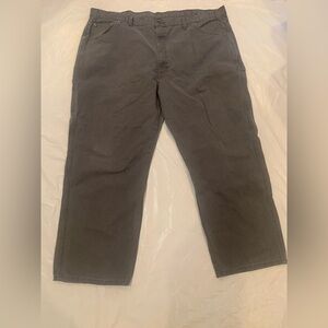 Dickies Men’s Grey Canvas Work Pants 48x30
